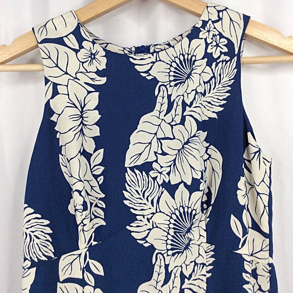 Hilo Hattie Hawaiian Original Dress Women 2 / XS Floral Tropical Tank Sleeveless - Picture 3 of 7